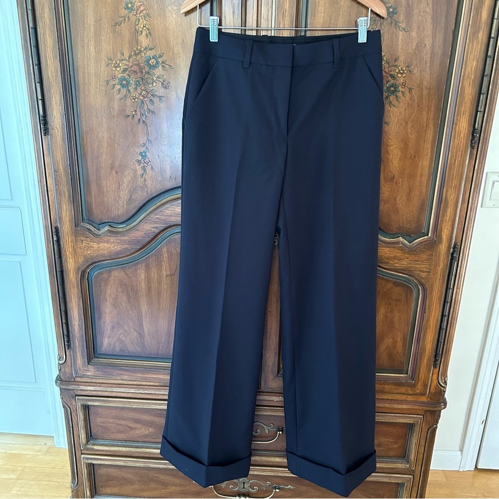 3.1 Phillip Lim ~new ~ Flat Front Cuffed Wool Gabardine Trousers in size 6